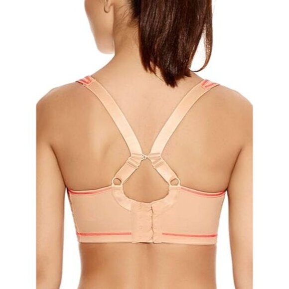 Freya AA4892NUE Women's Active Underwire Sports Bra 32G Nude NWOT - Picture 3 of 5